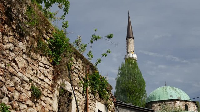 The gazi husrev-beg mosque in Sarajevo Bosnia and Herzegovina