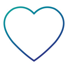 heart love isolated icon