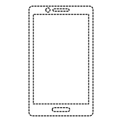 smartphone device isolated icon