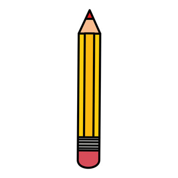 pencil school isolated icon