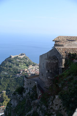 Aussicht von Castelmola auf Taormina