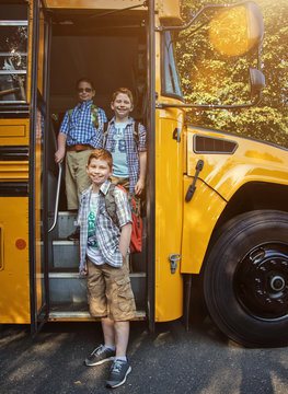 Going to school