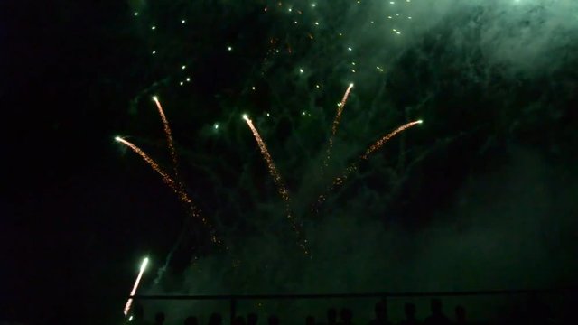 Fuochi d'artificio spettacolo
