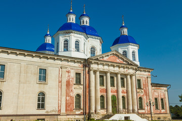 Fototapeta na wymiar Resurrection cathedral. Kashin, Tver region, Russia