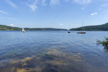 The Schluchsee lake in the German Black Forest