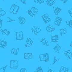 Seamless school pattern