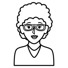 beautiful woman avatar character