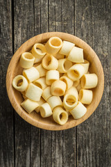 Crispy potato rings.