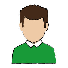 elegant businessman avatar character