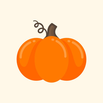 cartoon cute pumpkin vector