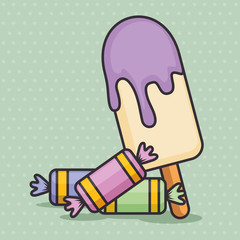 delicious and colorful sweets design