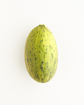 cantaloupe / piel de sapo on white background