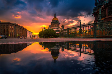 Fototapeta premium Tank. St. Petersburg. Military equipment.