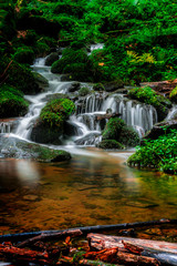 Nagelsteiner Wasserfälle im Bayerischen Wald bei Sankt Englmar 7