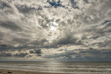 Fototapeta na wymiar Beach in Bloemendaal aan Zee