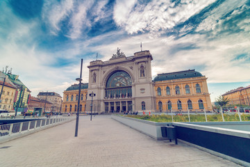 Obraz premium Budapest Keleti Railway Station