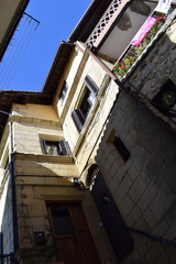 Calles rústicas de pueblos pesqueros. 