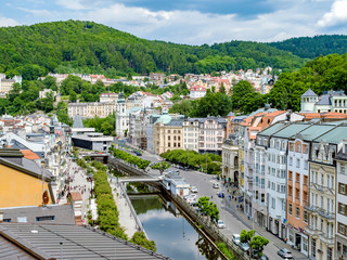 Fototapeta premium karlsbad v. oben