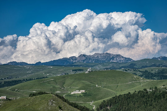 Cumulo congesto su altopiano