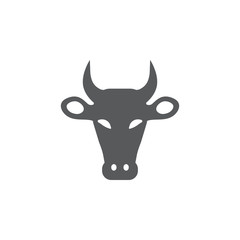 Cow head icon.