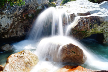 Wildbach Wasserfall