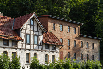 Fototapeta na wymiar Alte Mühle Güntersberge