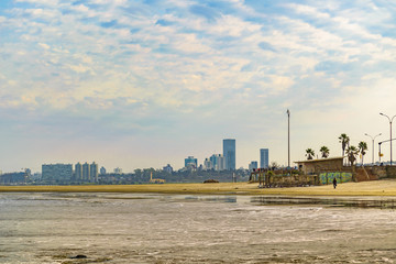 Fototapeta premium Malvin Beach, Montevideo, Uruguay