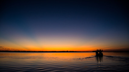 Boat at Sunset