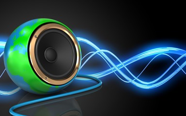 3d sound background