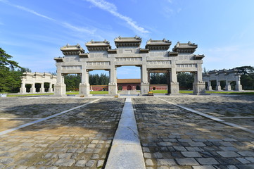 Obraz premium Ancient buildings in China