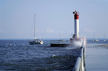 Lighthouse at Oakville Homecoming Trail Ontario Canada