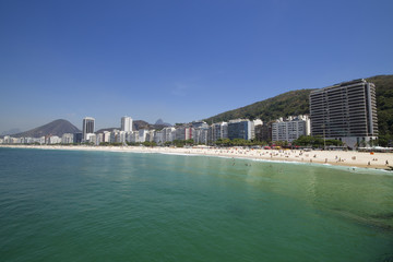 Copacabana Beach Rio de Janeiro Brazil
