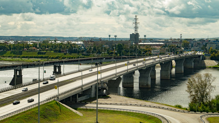 Kemerovo Tom river