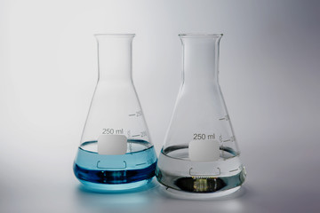 Science and medical glassware and test tube, Chemical laboratory