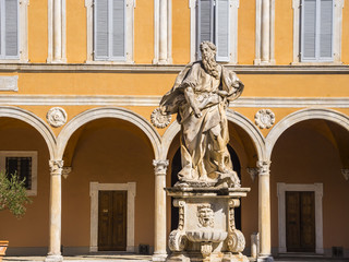 Obraz premium Palace at Roman Catholic Archdiocese of Pisa called Palazzo dell Arcivescovado