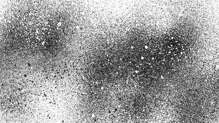 Abstract paint splatter