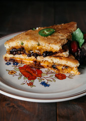 Southern style grilled cheese sandwich