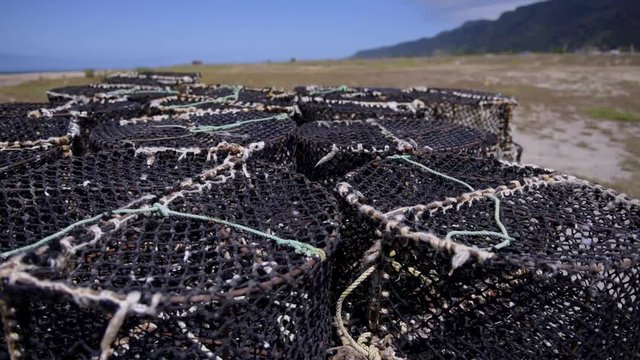 Jaulas para captura de  crustaceos
