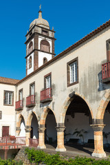 FUNCHAL, MADEIRA, PORTUGAL - SEPTEMBER 9, 2017: The Santa Clara Convent was built in the late 16th century, by order of the second captain-major of Madeira Island, João Gonçalves da Câmara
