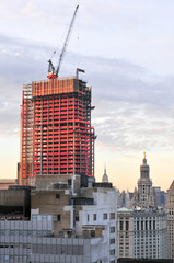 Obraz premium NYC Downtown Skyline