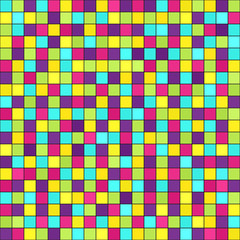 Square pattern. Vector mottled seamless background