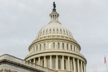 Fototapeta na wymiar United States Capitol Building - Washington, DC