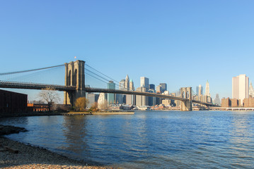 Fototapeta na wymiar Brooklyn Bridge - NYC