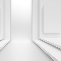 Modern Architecture Background. Creative Interior Design