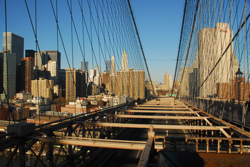 Obraz premium Downtown NYC Skyline