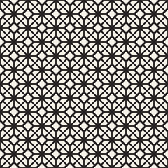 Abstract geometric lines lattice pattern. Seamless vector background. Subtle repeating texture.