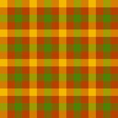 Autumn Tartan Seamless Pattern Background