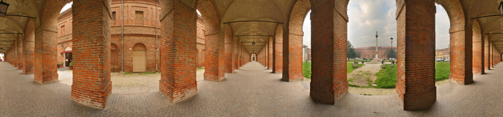 Sabbioneta Galleria degli antichi a 360 gradi