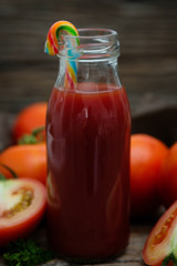 Tomato is Good health concept