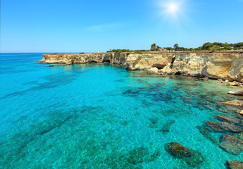 Faraglioni at Torre Sant Andrea, Italy